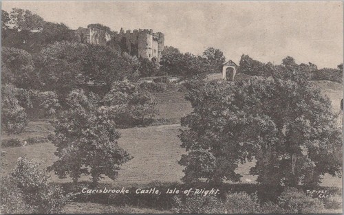 Isle wight postcard view - postcard,