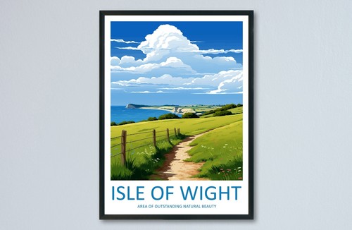 Isle wight travel - of, print
