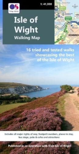 Isle wight walking map - isle, of