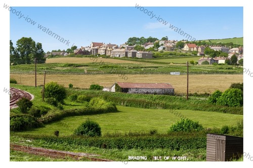 Iwc1099 brading from marshes - brading,