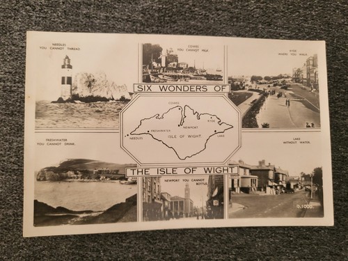 Vintage postcard six - postcard,