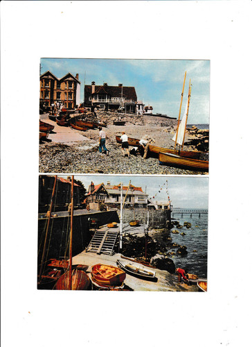 Two vintage postcards - two,