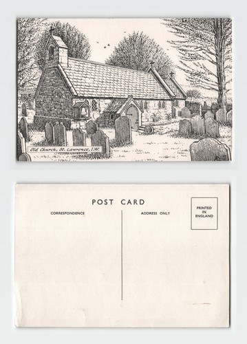 Postcard old church st - old,