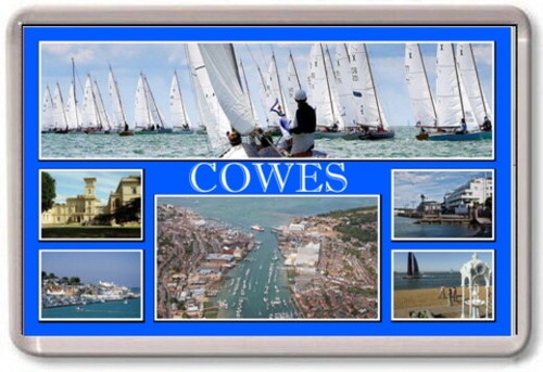 Fridge magnet cowes large - -,