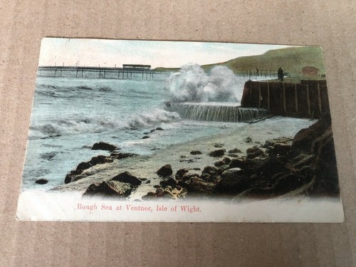 1905 postcard rough - postcard, sea