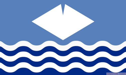 Isle wight flag - isle,