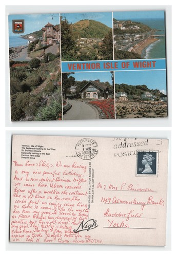 Postcard multi view ventnor - postcard,