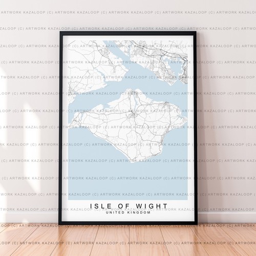 Isle wight unframed - of,