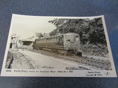 Ventnor west push - west, train