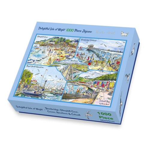 Isle wight jigsaw puzzle - of,