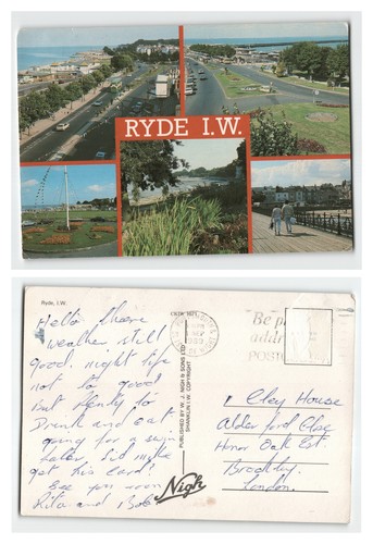 Postcard multi view ryde - -, multi-view
