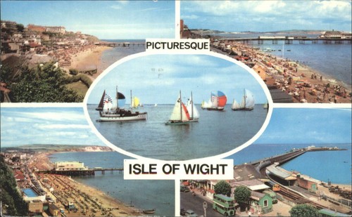 Vintage colourmaster postcard - vintage,