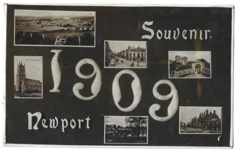Real photo multi view - , postcard