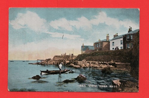 035 isle wight postcard - c.035,