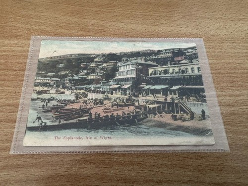 Postcard the esplanade isle - postcard,