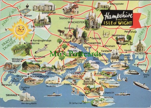 Cartography postcard map of - cartography,