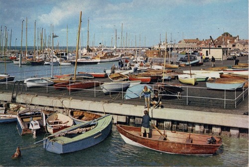 Yarmouth view over the harbour - yarmouth,