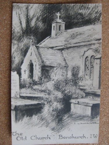 The old church bonchurch - old, church,