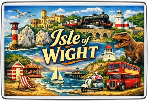 Isle wight retro travel - isle,