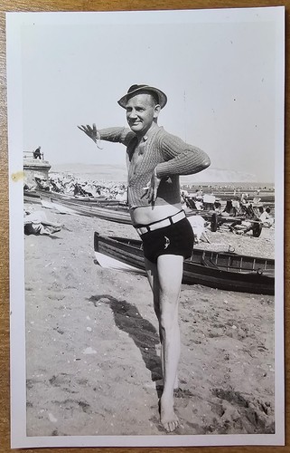 Vintage 1930s rppc sandown - vintage,